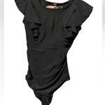 Chic Black Ruffle One Photo 0