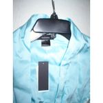 NWT $350 New Designer Natori Orchid Flower Embroidered Womens Wrap Robe S Blue Photo 4