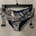 BLEU by Rod Beattie Bali Breeze Shirred Hipster women Bikini Bottom new Blue Size 6 Photo 2