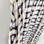 Anthropologie Lilka Tattersall White & Lavender Plaid Check Mini Dress XS Photo 6