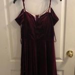 City Studio Burgundy Velvet Party Dress Size undefined Photo 0