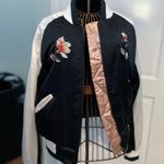 Silence + Noise Flower Bomber Jacket Photo 0