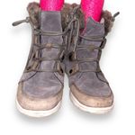 Sorel  Explorer Joan Waterproof Suede Fleece Lined Lace-Up Boots Women's 8 Photo 2