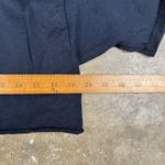 KISS Band Tee Unisex Large Thrashed Cropped Black Vintage Style Tour Rock‎ Shirt Photo 5