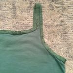Elle Green Tank Top with Lace Size XS Photo 7
