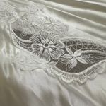 VINTAGE 80s Wedding Dress White Size undefined Photo 7