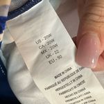 Maxine of Hollywood  Rain Flyaway Blue Tankini Swimsuit Top Plus Size 20W NWT Photo 9