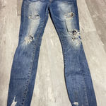 American Eagle  Super Stretch Womens Navy Blue Jeggings Size 8 Regular E0119 Photo 0