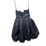 Alice + Olivia  Black Rhinestone and Tulle Mini Dress NWT Sz. XS Photo 5