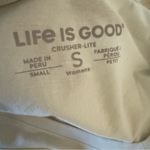 Life is Good  Autumn Leafscape Long Sleeve Crusher Lite Tee Women's SZ S  NEW Photo 3