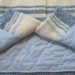 NWT Faherty Denver Blanket Coat in Rise Stripe Wool Blend Cocoon Jacket L $398 Size L Photo 5