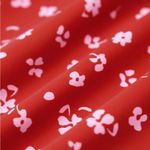 RIHOAS Red Floral Sweetheart Neck Cap Sleeve Midi Dress S Photo 4