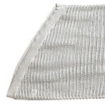 Apt. 9  Sweater Womens Small Ivory Asymmetrical Hem Open Knit Tunic Top Metallic Photo 8