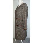Preston & York Women’s Houndstooth 60s Inspired Multi Pocket Dress 6 Photo 2