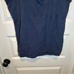 Jessica London  Navy Blue Pleated Front Sleeveless Tank size 22/24 Photo 4