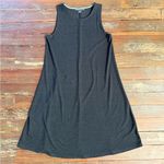 FREE FLY Apparel Sleeveless Bamboo Flex Dress in Charcoal Grey Size Med 💚🍄 Gray Photo 4