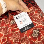 Desigual NWT  Lacroix Red Floral Altea Skinny Jeans Size 2 Photo 6