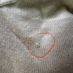 Avenue Pink and Brown Stripe Cowlneck Long Photo 1