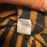 Black and Gold Striped Long Sleeve Top Size L Photo 5