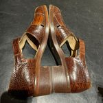 Joan & David Vintage Crocodile Embossed Leather Exotic Breatheable Chunky Loafers Flats Tomboy Masc Boho Block Cutouts D’orsay Woven Photo 1