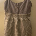 Lululemon  Athletica Bliss Babydoll Athletic Tank Navy Stripes W Grey Sz2 Photo 0