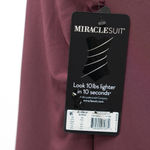 MiracleSuit  Mirage Shiraz Tiered Mesh Tankini Top Photo 6