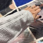 Tahari  women's size XL pullover long sleeve light grey heather thin sweatshirt Photo 9