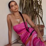 House Of CB  ‘Sasha’ Multicolor Strapless bodycon‎ Dress NWOT size XL Photo 0