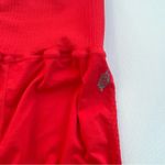 NWT Free People Movement Womens Shorts Tomato Red Good Karma Size XS Small Photo 6