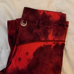 Tie Dye Leggings Red Photo 6