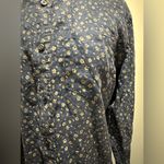 Banana Republic  100%  Camden Fit Linen Floral print button down long sleeve top Photo 4