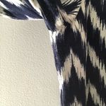 Tuckernuck Pomander Place Kenzo Dress in Navy Blue and White Ikat Size XXL Photo 11