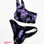 Bond Eye Samira Set Eco Lilac/Black One Size NWT Photo 1