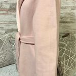 Boutique Light Pink Trench Coat Photo 3