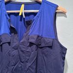 Lole  Marina Blue Active Mini Dress Sleeveless UPF Stretch Quick Dry Medium Photo 5