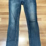 Bootcut Kira Plastina Light Wash Blue Denim, Distressed, Size 27 Photo 2