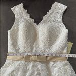 Women’s White Sleeveless V Photo 7