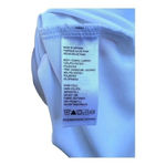 IZOD  Women's Size M Shirt Short Sleeve White Red‎ 1/4 Zip Golf Collarless Flaw​​ Photo 6