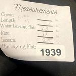 ZARA Straight Leg High Rise Slit Crop Career Trousers Flat Zip Up Front 4 Black Photo 6