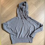 Madewell  100% cotton Gray Knit Hoodie size small Photo 1