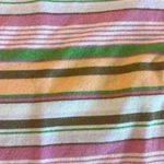 EXPRESS  Design Studio Striped Cap Sleeve Fitted Top size Large Photo 1