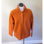 Aerie  Quarter Snap Teddy Fleece Pullover Sweatshirt Photo 2