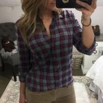 J.Crew  plaid flannel button down boy shirt 4 Photo 1