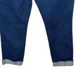 Kut From The Kloth SZ 16 Cuffed Jeans Stretch Mid-Rise Distressed Whiskered Blue Photo 5
