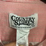 VTG Women’s Country Store Embroidered Cardinal Oversized Grandma Shirt Sz XL Pink Photo 3