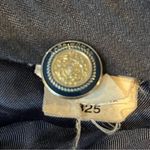 ZARA  Woman Cropped High Rise Dress Pants Navy Blue Size Small Photo 5