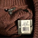 joe's jeans Joe’s Jeans The Ara Sweater size Large Brown Cotton Wool Chunky Knit Square Neck Photo 9