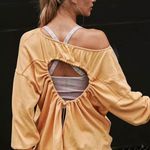 Free People NEW Fp Movement Rundown Tunic Top Open Back Oversized Slouchy, XS Photo 1