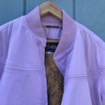 Derby of San Francisco lilac bomber jacket Photo 4