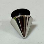 Crocs Silver Spike Punk Goth Jibbitz Shoe Shoes Charm πͺβοΈ Photo 1